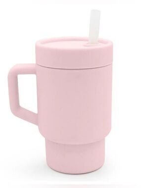 NWT Melli Silicone Tumbler Pink *No Straw